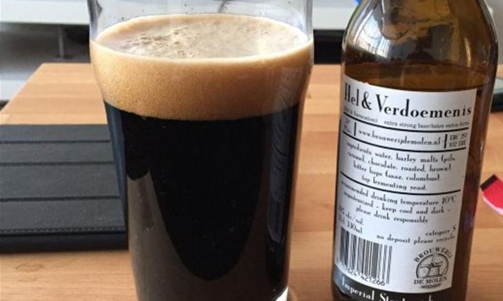 Hel en Verdoemenis van Brouwerij de Molen uitgeschonken Hel en Verdoemenis van Brouwerij de Molen uitgeschonken
